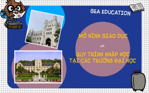 Mô Hình Giáo Dục Tại Hàn Quốc và Quy Trình Nhập Học Tại Các Trường Đại Học 