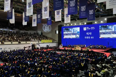 Graduation ceremony of a GEA student in Korea, 2026