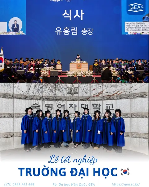 Graduation ceremony at Sookmyung Women's University, 2026