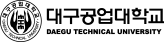 Daegutechnical University logo
