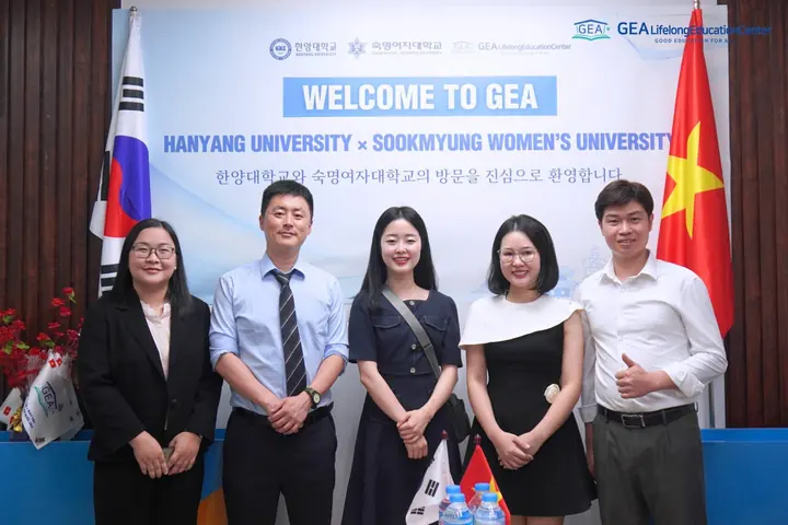 Hanyang University and Sookmyung Women's University visit GEA