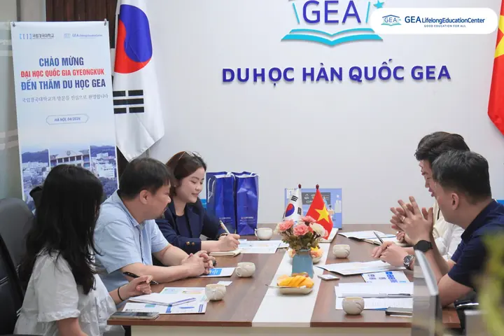 Gyeongkuk National University admissions officer visits GEA